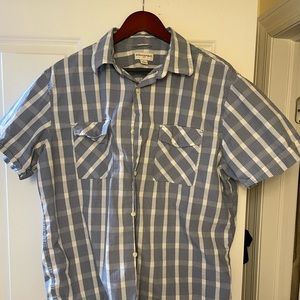 Banana Republic short sleeve button down